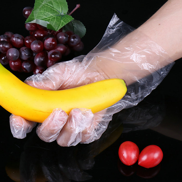 Wielorazowe jednorazowe rękawice do czyszczenia HDPE
